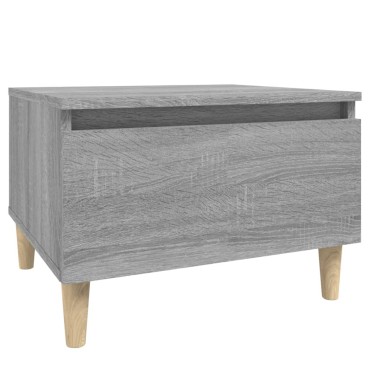 vidaXL Τραπεζάκια Σαλονιού 2 τεμ. Γκρι Sonoma 50x46x35cm Επεξ. Ξύλο