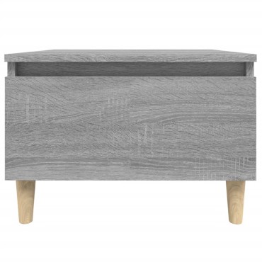 vidaXL Τραπεζάκια Σαλονιού 2 τεμ. Γκρι Sonoma 50x46x35cm Επεξ. Ξύλο