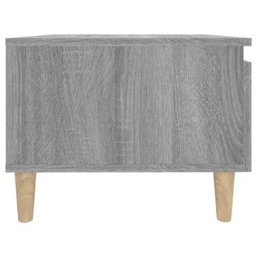 vidaXL Τραπεζάκια Σαλονιού 2 τεμ. Γκρι Sonoma 50x46x35cm Επεξ. Ξύλο