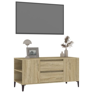 vidaXL Έπιπλο Τηλεόρασης Sonoma Δρυς 102x44,5x50cm Επεξ. Ξύλο