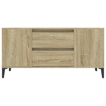 vidaXL Έπιπλο Τηλεόρασης Sonoma Δρυς 102x44,5x50cm Επεξ. Ξύλο