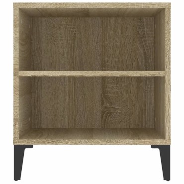 vidaXL Έπιπλο Τηλεόρασης Sonoma Δρυς 102x44,5x50cm Επεξ. Ξύλο