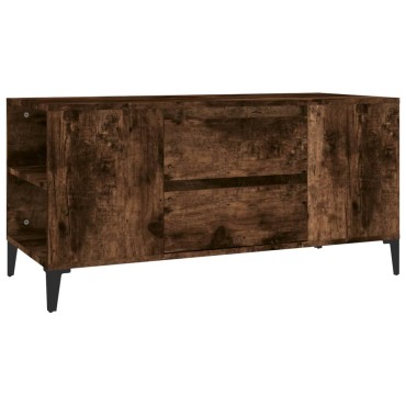 vidaXL Έπιπλο Τηλεόρασης Καπνιστή Δρυς 102x44,5x50cm Επεξ. Ξύλο