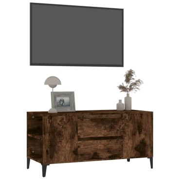 vidaXL Έπιπλο Τηλεόρασης Καπνιστή Δρυς 102x44,5x50cm Επεξ. Ξύλο