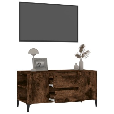 vidaXL Έπιπλο Τηλεόρασης Καπνιστή Δρυς 102x44,5x50cm Επεξ. Ξύλο