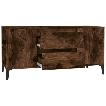 vidaXL Έπιπλο Τηλεόρασης Καπνιστή Δρυς 102x44,5x50cm Επεξ. Ξύλο