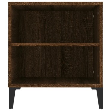 vidaXL Έπιπλο Τηλεόρασης Καφέ Δρυς 102x44,5x50cm Επεξεργασμένο Ξύλο