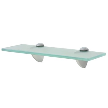 vidaXL Ράφια Τοίχου 2 τεμ. 8 χιλ. 30x10cm Γυάλινα
