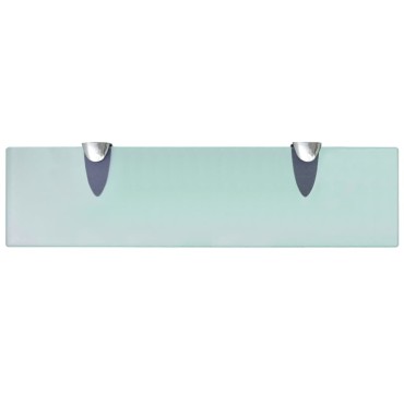 vidaXL Ράφια Τοίχου 2 τεμ. 8 χιλ. 40x10cm Γυάλινα