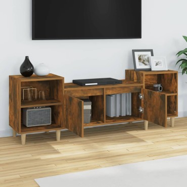 vidaXL Έπιπλο Τηλεόρασης Καπνιστή Δρυς 160x35x55cm Επεξ. Ξύλο