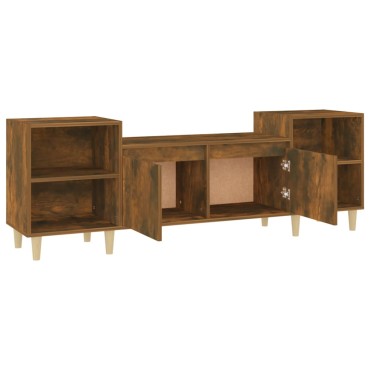 vidaXL Έπιπλο Τηλεόρασης Καπνιστή Δρυς 160x35x55cm Επεξ. Ξύλο
