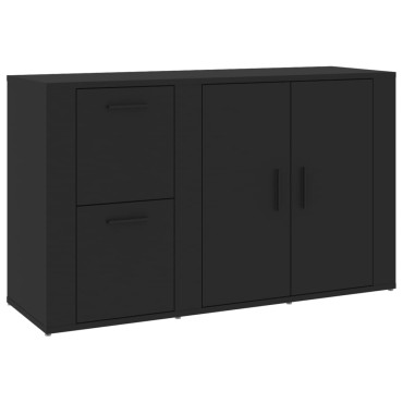 vidaXL Ντουλάπι Μαύρο 100x33x59,5cm από Επεξεργασμένο Ξύλο 1 τεμ.