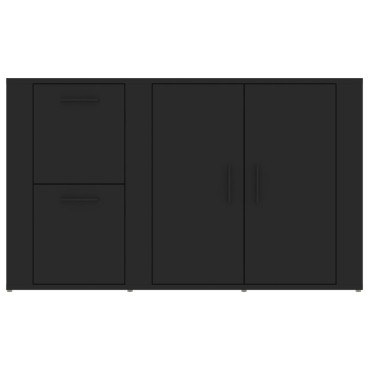 vidaXL Ντουλάπι Μαύρο 100x33x59,5cm από Επεξεργασμένο Ξύλο 1 τεμ.