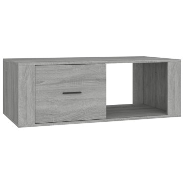 vidaXL Τραπεζάκι Σαλονιού Γκρι Sonoma 100x50,5x35cm Επεξεργασμένο Ξύλο 1 τεμ.
