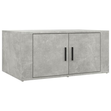 vidaXL Τραπεζάκι Σαλονιού Γκρι Σκυρ. 80x50x36cm Επεξεργ. Ξύλο 1 τεμ.