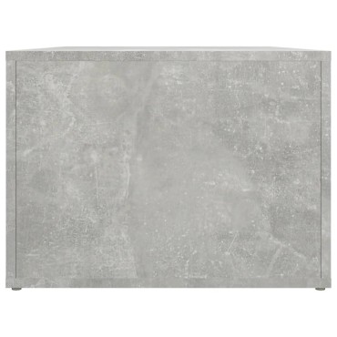 vidaXL Τραπεζάκι Σαλονιού Γκρι Σκυρ. 80x50x36cm Επεξεργ. Ξύλο 1 τεμ.