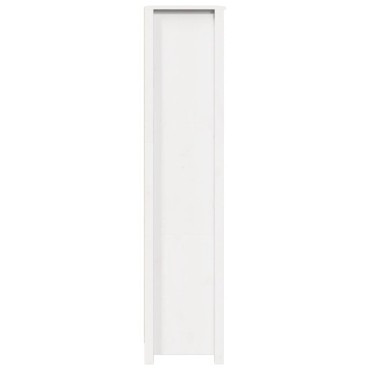 vidaXL Μπουφές Λευκός 80x35x154cm από Μασίφ Ξύλο Πεύκου 1 τεμ.