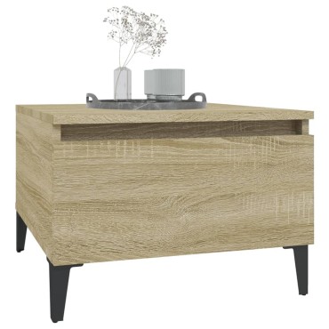 vidaXL Τραπεζάκια Σαλονιού 2 τεμ. Sonoma Δρυς 50x46x35cm Επεξ. Ξύλο