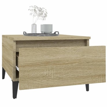 vidaXL Τραπεζάκια Σαλονιού 2 τεμ. Sonoma Δρυς 50x46x35cm Επεξ. Ξύλο