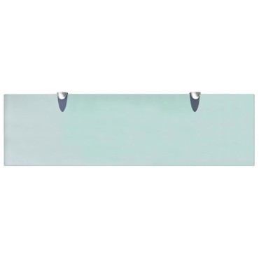 vidaXL Ράφια Τοίχου 2 τεμ. 8 χιλ. 70x20cm Γυάλινα