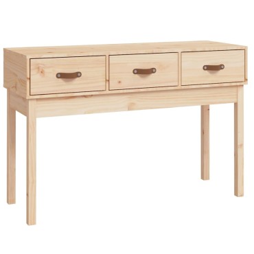 vidaXL Τραπέζι Κονσόλα 114x40x75cm από Μασίφ Ξύλο Πεύκου 1 τεμ.
