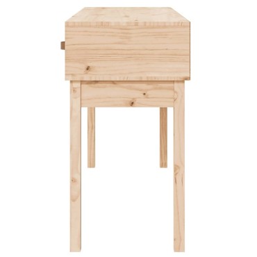 vidaXL Τραπέζι Κονσόλα 114x40x75cm από Μασίφ Ξύλο Πεύκου 1 τεμ.