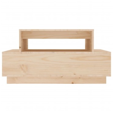 vidaXL Τραπεζάκι Σαλονιού 80x55x40,5cm από Μασίφ Ξύλο Πεύκου 1 τεμ.
