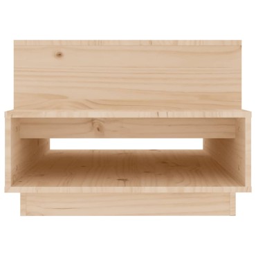vidaXL Τραπεζάκι Σαλονιού 80x55x40,5cm από Μασίφ Ξύλο Πεύκου 1 τεμ.
