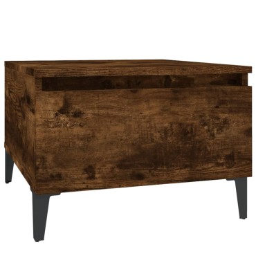 vidaXL Βοηθητικό Τραπέζι Καπνιστή Δρυς 50x46x35cm Επεξεργασμένο Ξύλο 1 τεμ.