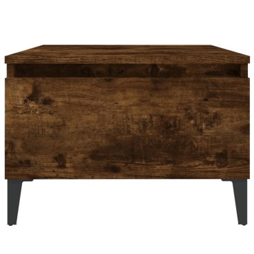 vidaXL Βοηθητικό Τραπέζι Καπνιστή Δρυς 50x46x35cm Επεξεργασμένο Ξύλο 1 τεμ.