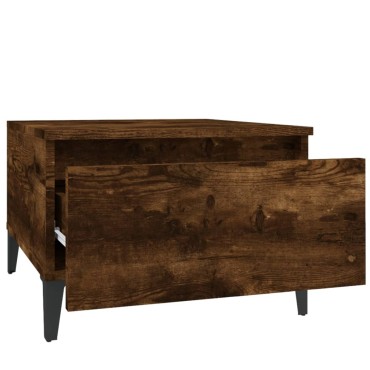 vidaXL Βοηθητικό Τραπέζι Καπνιστή Δρυς 50x46x35cm Επεξεργασμένο Ξύλο 1 τεμ.