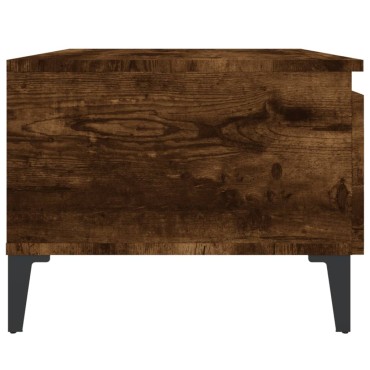 vidaXL Βοηθητικό Τραπέζι Καπνιστή Δρυς 50x46x35cm Επεξεργασμένο Ξύλο 1 τεμ.