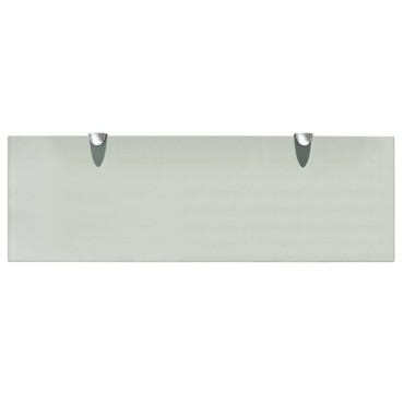 vidaXL Ράφια Τοίχου 2 τεμ. 8 χιλ. 60x20cm Γυάλινα