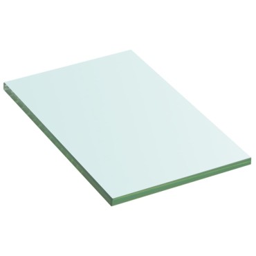 vidaXL Ράφια Πάνελ 2 τεμ. Διάφανα 20x12cm Γυάλινα