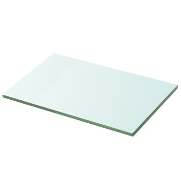 vidaXL Ράφια Πάνελ 2 τεμ. Διάφανα 20x25cm Γυάλινα