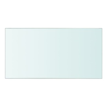 vidaXL Ράφια Πάνελ 2 τεμ. Διάφανα 30x12cm Γυάλινα