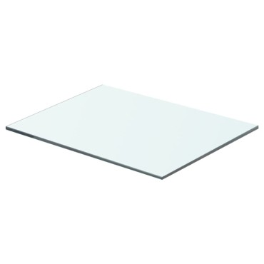 vidaXL Ράφια Πάνελ 2 τεμ. Διάφανα 40x25cm Γυάλινα