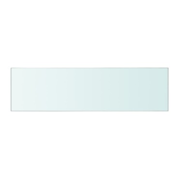 vidaXL Ράφια Πάνελ 2 τεμ. Διάφανα 50x12cm Γυάλινα