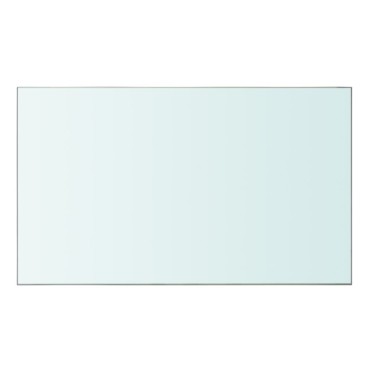 vidaXL Ράφια Πάνελ 2 τεμ. Διάφανα 50x30cm Γυάλινα