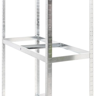 vidaXL Ραφιέρα Ελαστικών 2 Επιπέδων Ασημί 110 x 40 x 180 εκ. Ατσάλι