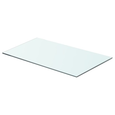 vidaXL Ράφια Πάνελ 2 τεμ. Διάφανα 60x30cm Γυάλινα
