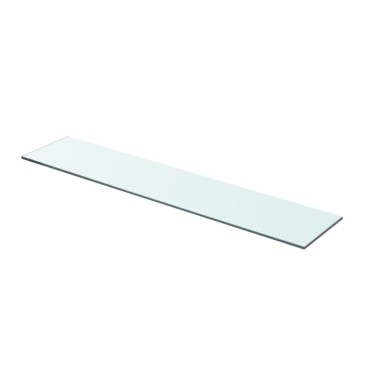 vidaXL Ράφια Πάνελ 2 τεμ. Διάφανα 70x15cm Γυάλινα