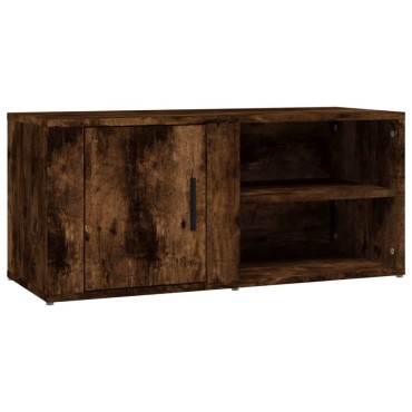 vidaXL Έπιπλα Τηλεόρασης 2 τεμ. Καπν. Δρυς 80x31,5x36cm Επ. Ξύλο