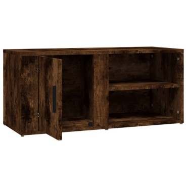 vidaXL Έπιπλα Τηλεόρασης 2 τεμ. Καπν. Δρυς 80x31,5x36cm Επ. Ξύλο