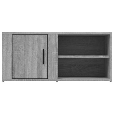 vidaXL Έπιπλα Τηλεόρασης 2 τεμ. Γκρι Sonoma 80x31,5x36cm Επεξ. Ξύλο