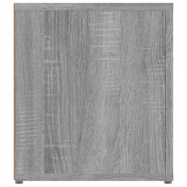 vidaXL Έπιπλα Τηλεόρασης 2 τεμ. Γκρι Sonoma 80x31,5x36cm Επεξ. Ξύλο