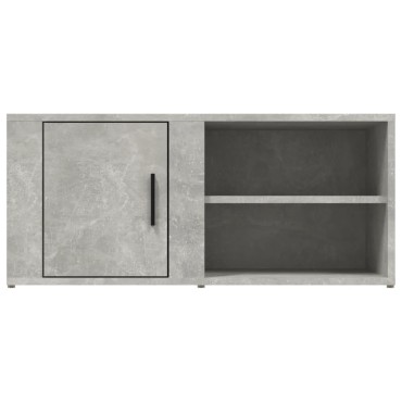 vidaXL Έπιπλα Τηλεόρασης 2 τεμ. Γκρι Σκυρ. 80x31,5x36cm Επεξεργ. Ξύλο