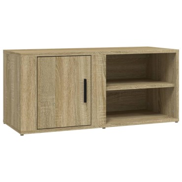 vidaXL Έπιπλα Τηλεόρασης 2 τεμ. Sonoma Δρυς 80x31,5x36cm Επεξ. Ξύλο