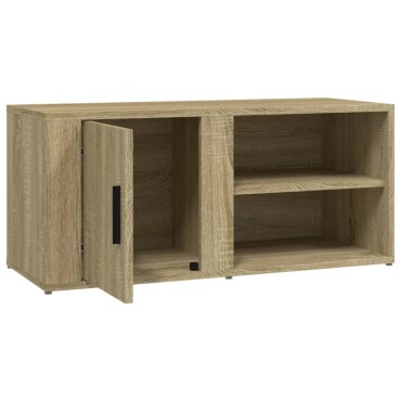vidaXL Έπιπλα Τηλεόρασης 2 τεμ. Sonoma Δρυς 80x31,5x36cm Επεξ. Ξύλο