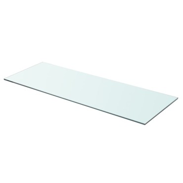vidaXL Ράφια Πάνελ 2 τεμ. Διάφανα 80x30cm Γυάλινα